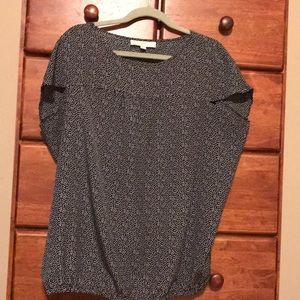 Black and white shirt